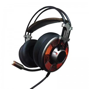 50mm drivrutin över hörlurar med headset 7.1 med omgivande ljud för PS4, PC, XBOX ONE